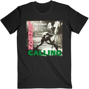 The Clash “London Calling” T-Shirt – Vintage Rock Band Tee | Joe Strummer Punk S